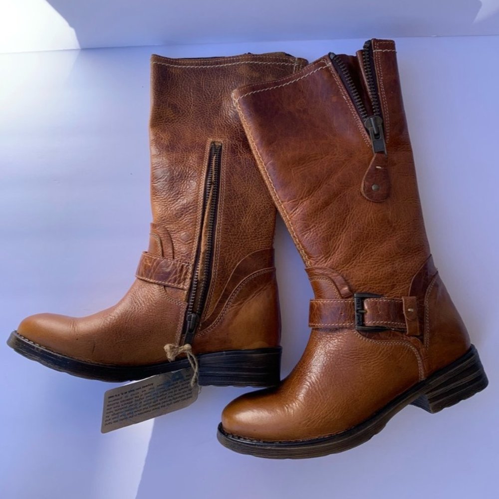 Bed Stu mid calf boots